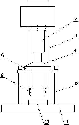 Novel device for machining back shroud for automobile clutch