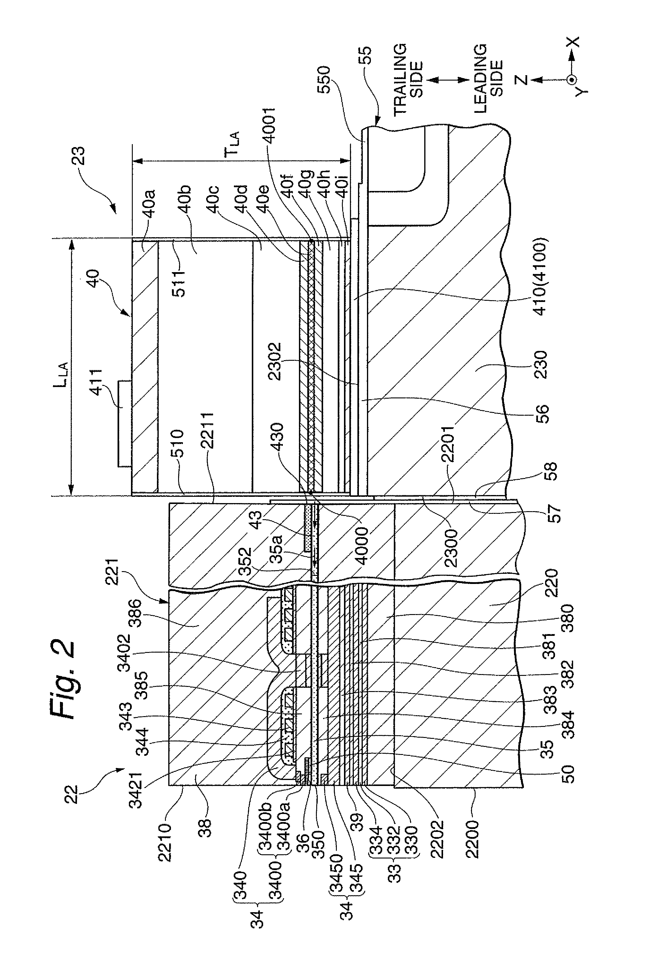 Thermal assisted magnetic recording head having integral mounted of photo-detector and laser diode