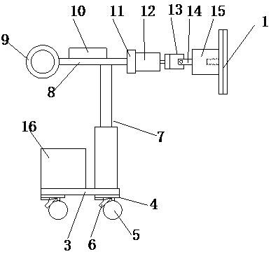 Movable multi-surface heating test device