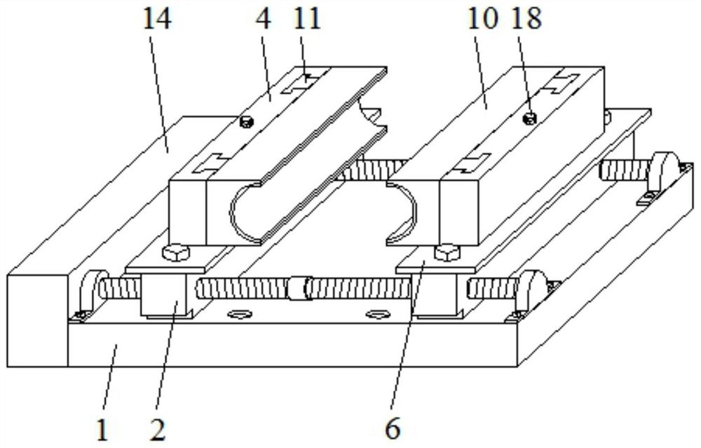 Clamping assembly for producing copper pipe