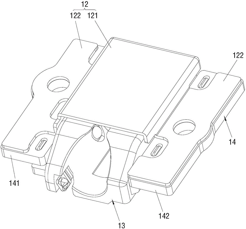 Earphone seat assembly structure and mobile terminal
