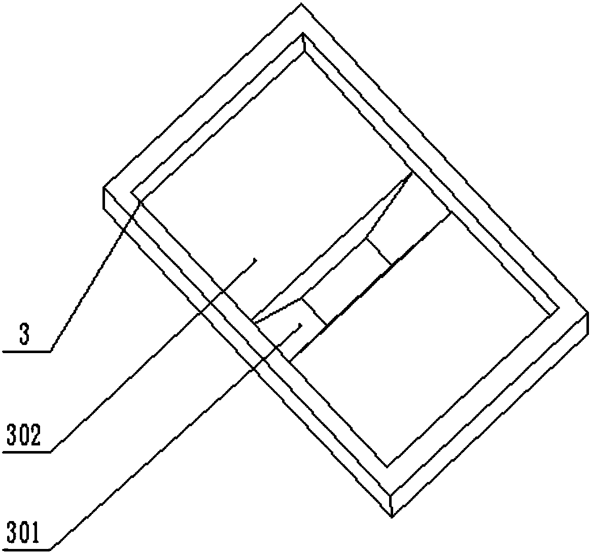 An automatic feeding device for a cafeteria