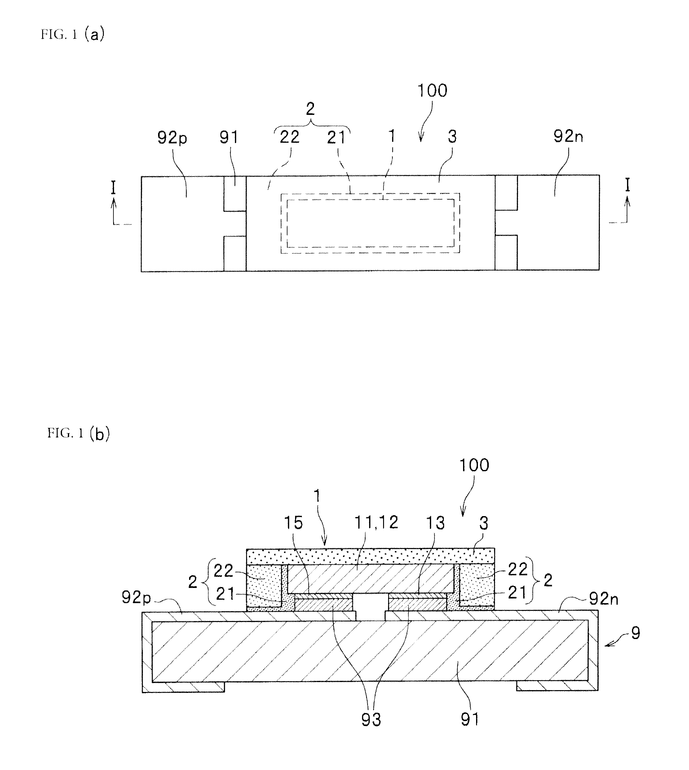 Light emitting device and method for producing the same