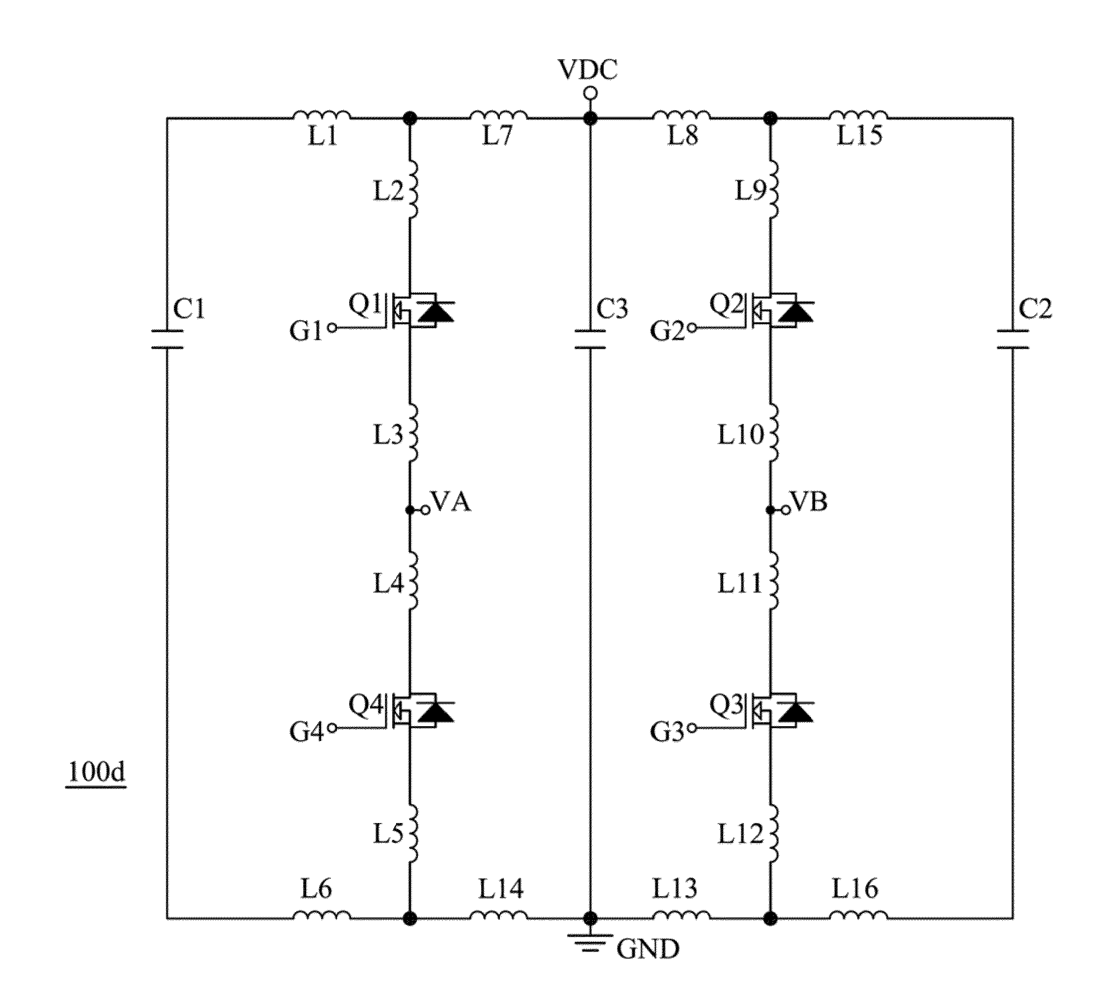 Power system, power module therein and method for fabricating power module