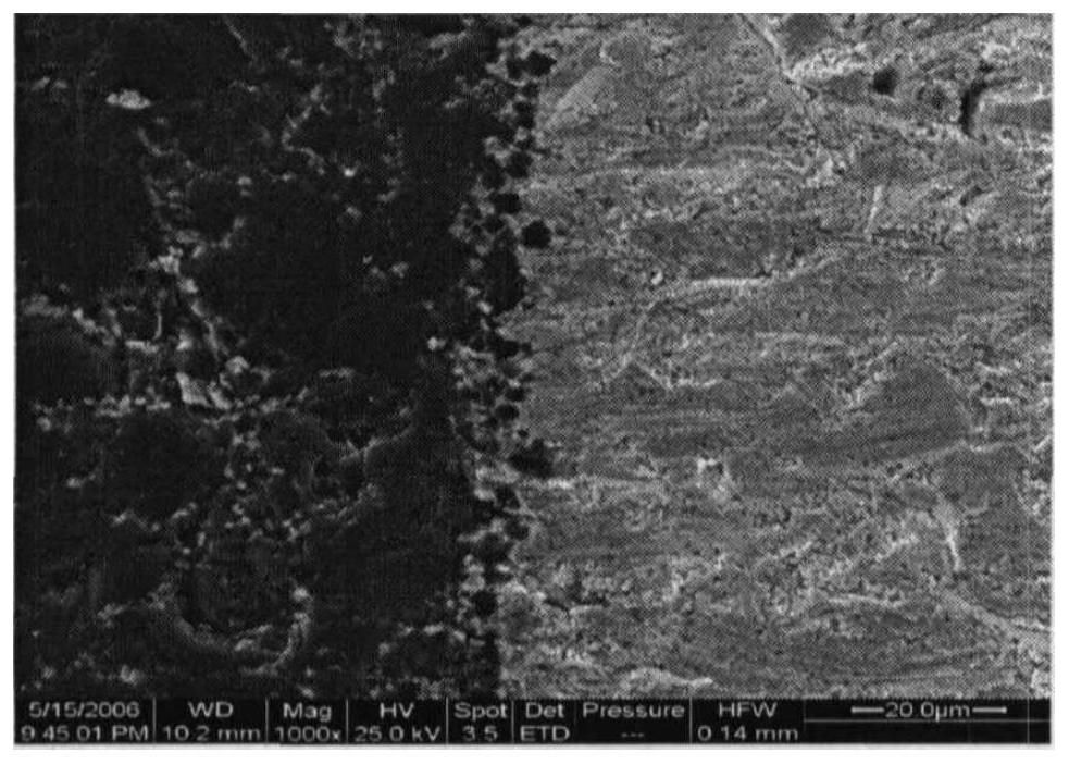 A cleaning method for cemented carbide matrix used in superhard composite materials