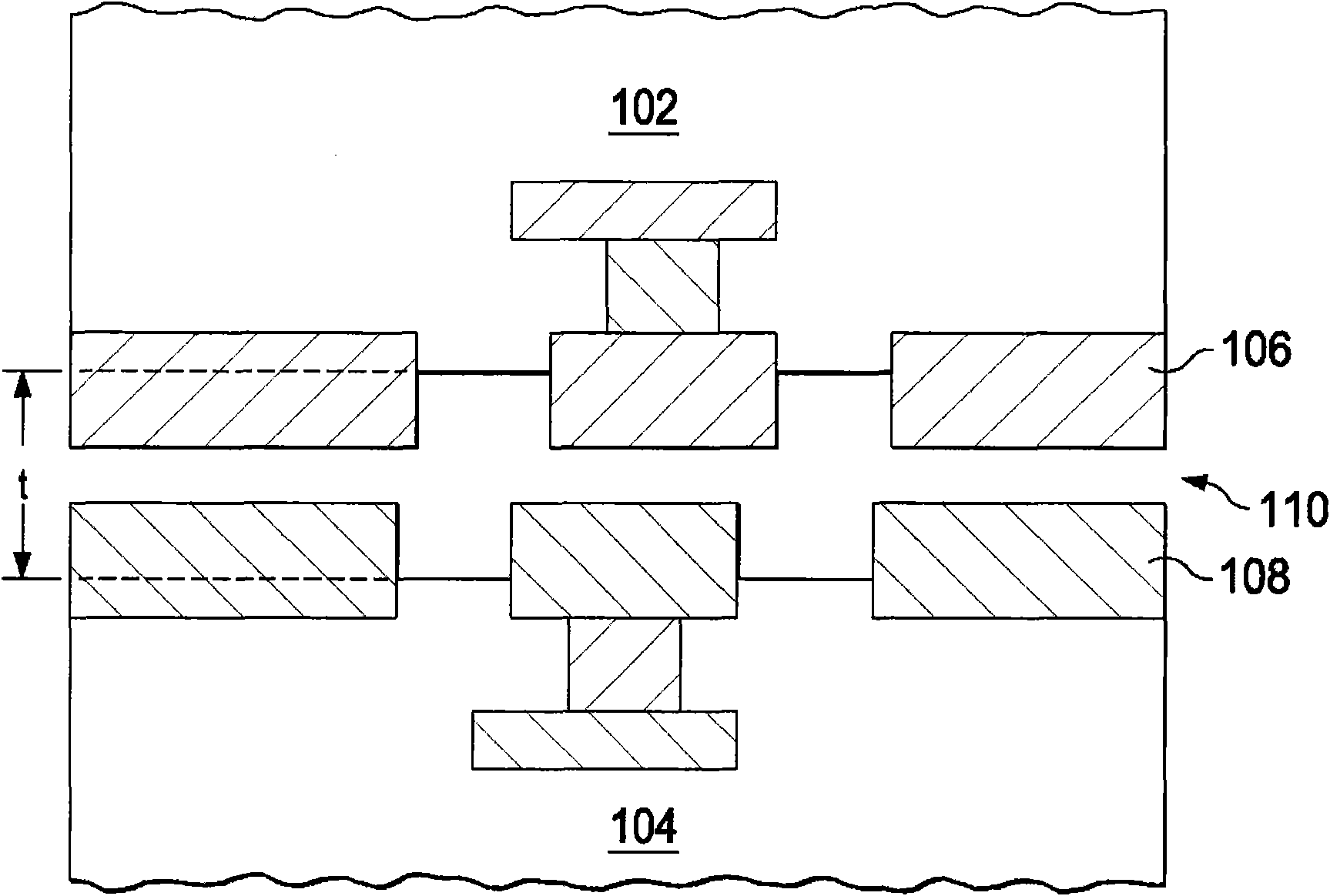 Apparatus and method of substrate to substrate bonding for three dimensional (3D) IC interconnects