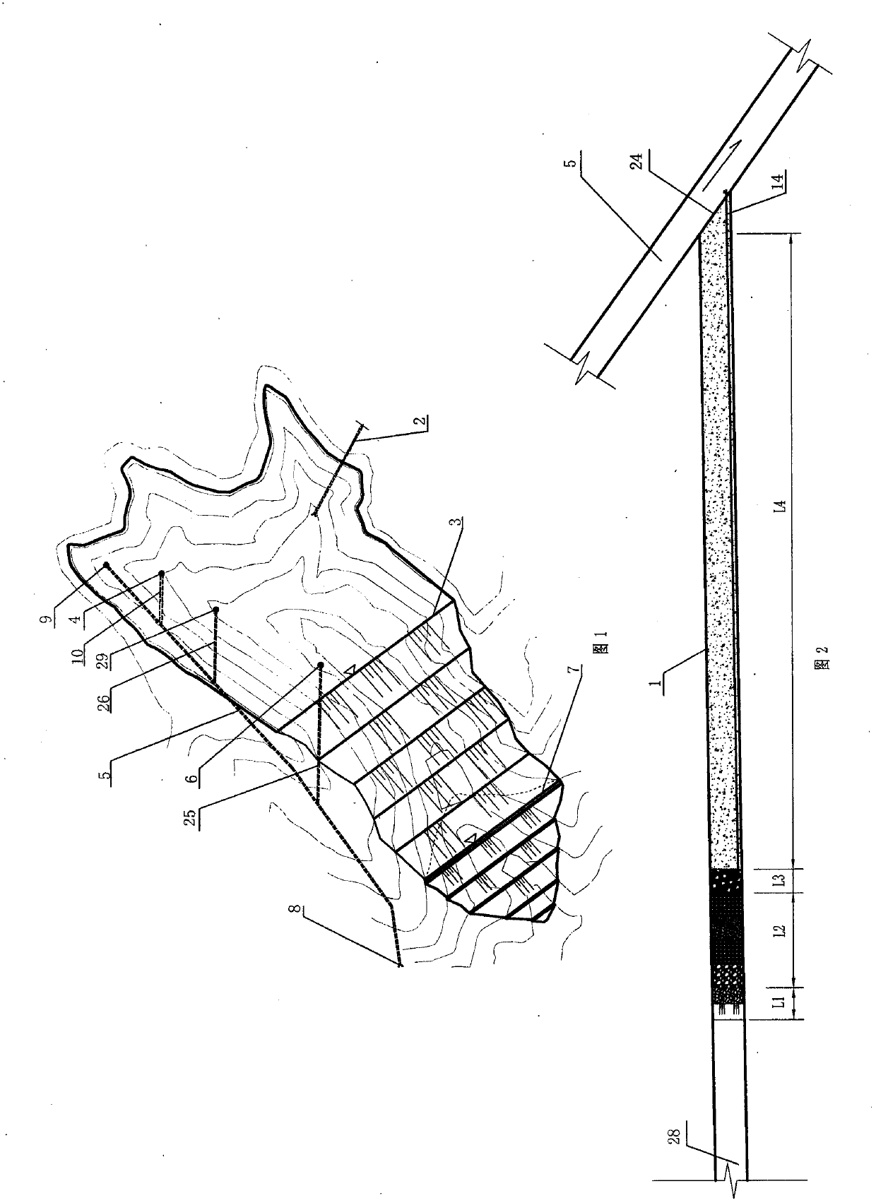 A kind of tunnel sealing facility and sealing method thereof