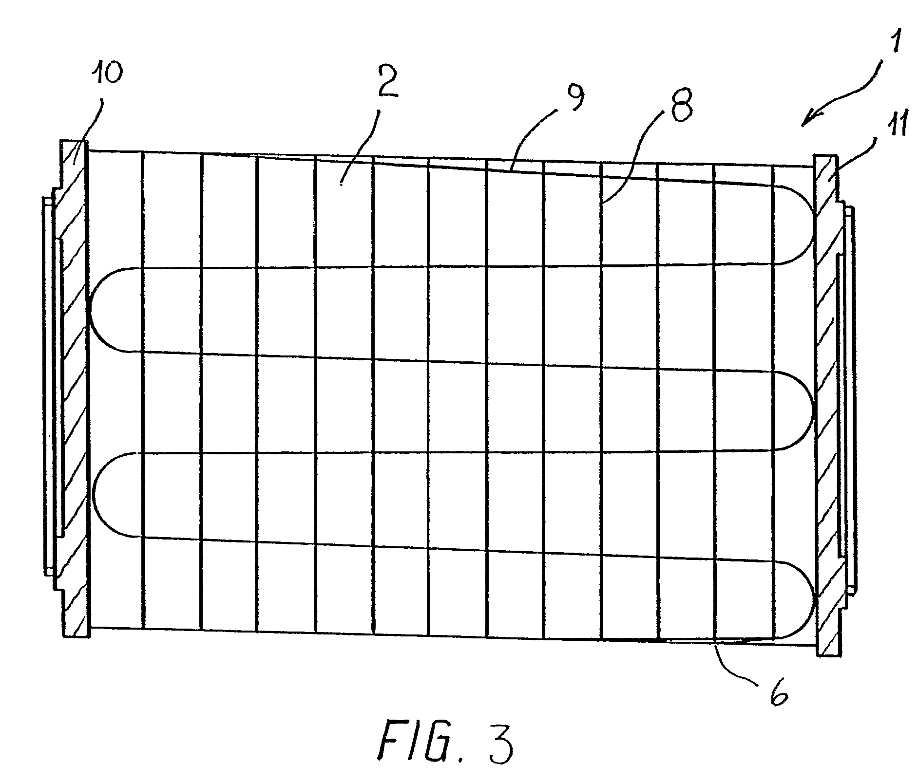 Method of manufacturing a filter element