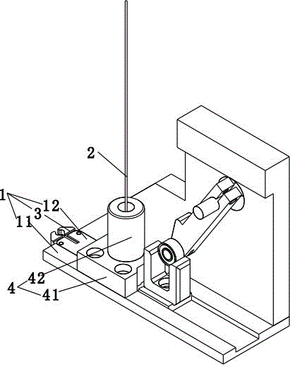 Embroidery bead feeding device and embroidery machine using the device