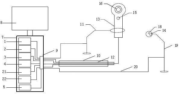 Skin radio frequency tightening system and application method