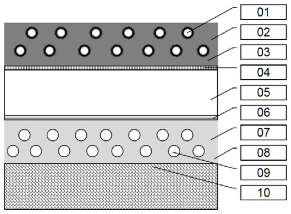 A reflective blue light laser lighting component