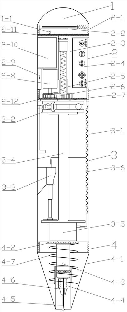 Soft rock strength test needle penetration device and use method thereof