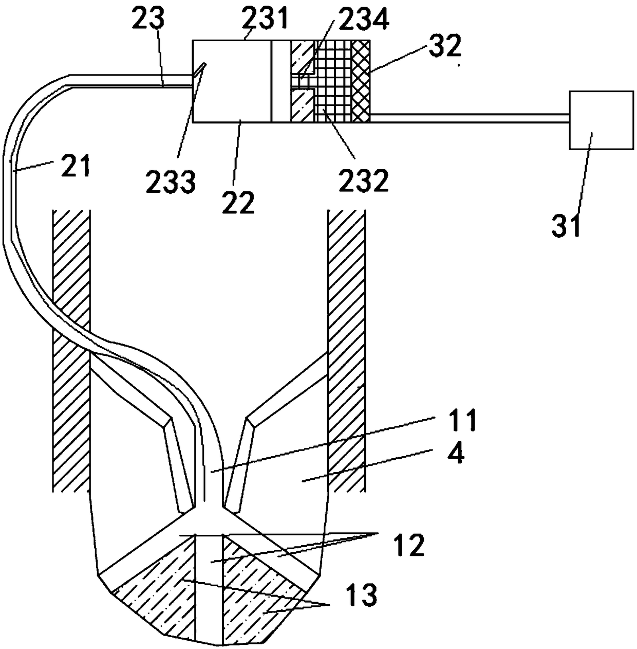 Left-ventricle assisting device and application method