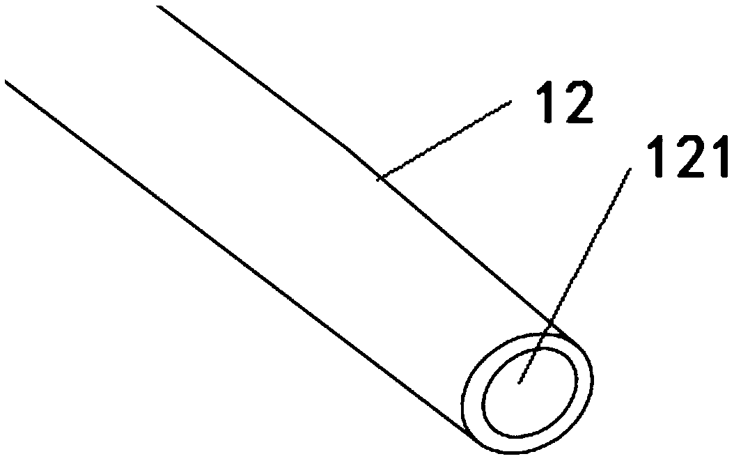 Left-ventricle assisting device and application method