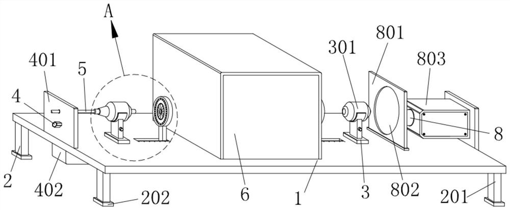 Multi-mode quantitative free space efficient optical fiber coupling system based on coupling end