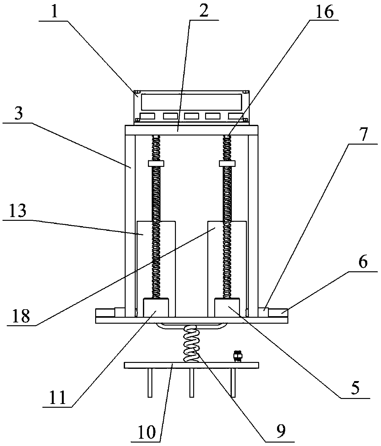 Liquid supplying device for solution electrostatic spinning