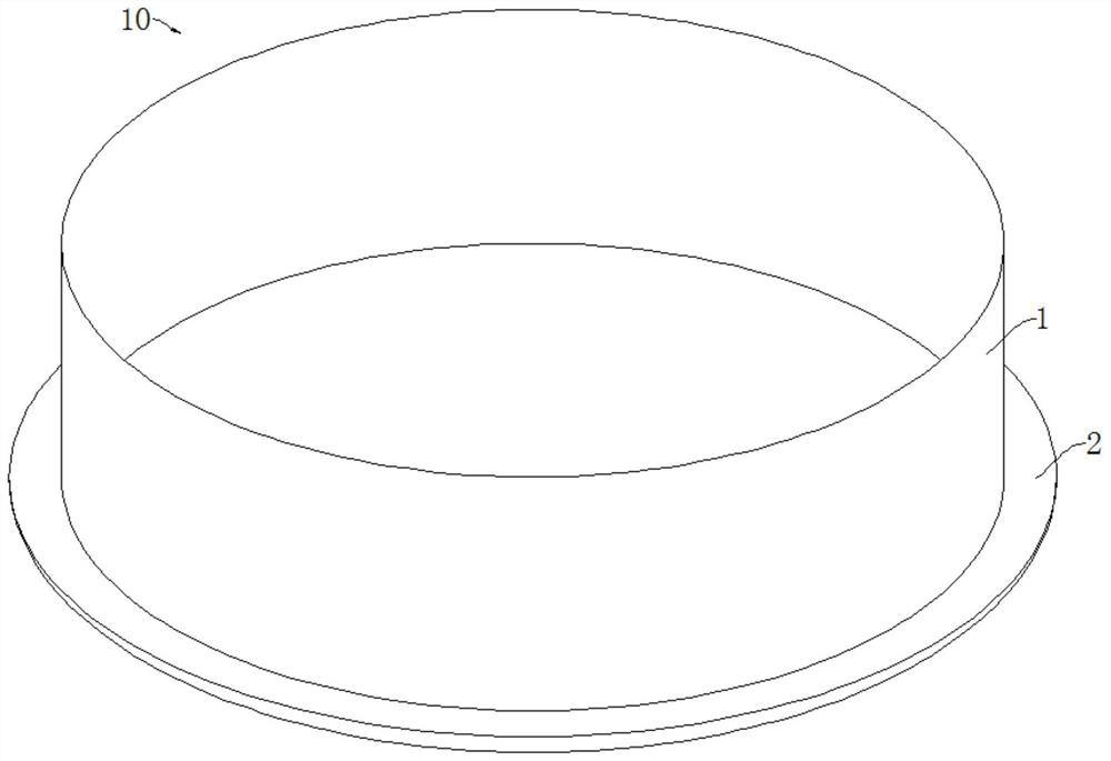 A method and device for determining the thickness and width of an edge plate