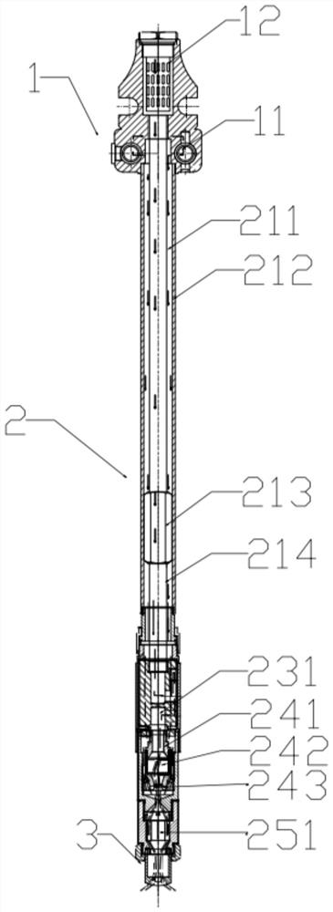 Multi-stage anti-blocking non-return high-regulation-ratio high-atomization double-medium long-acting nozzle