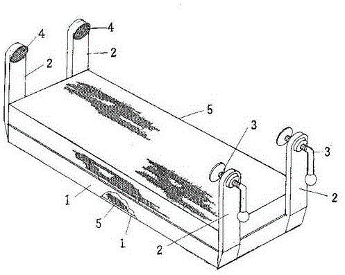 Cleaning device capable of being installed on medical assembly line conveying track for use