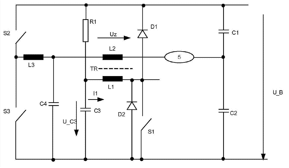 Method for starting a high-pressure discharge lamp