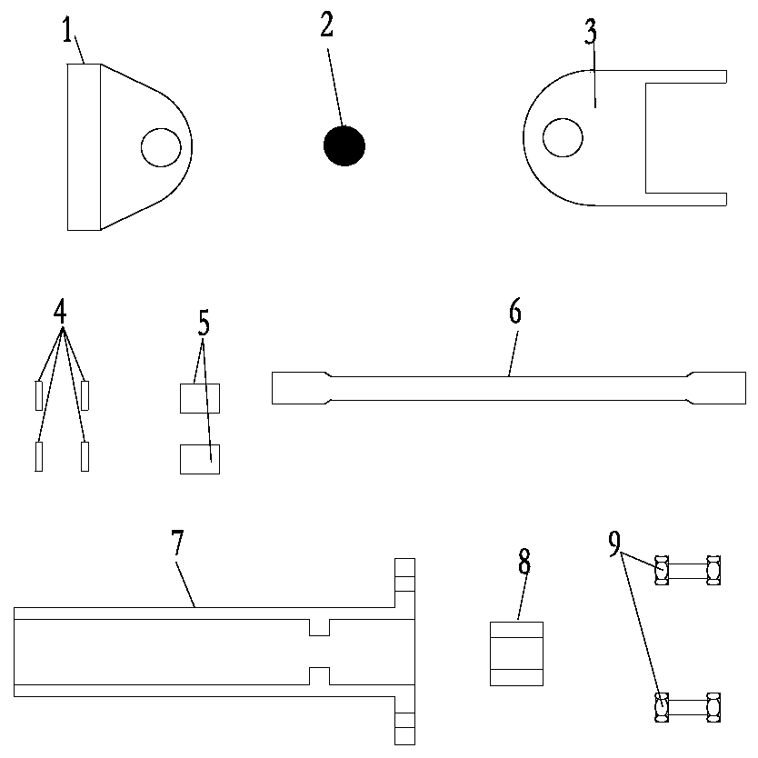 A tension-compression self-resetting buckling-resistant energy-dissipating support