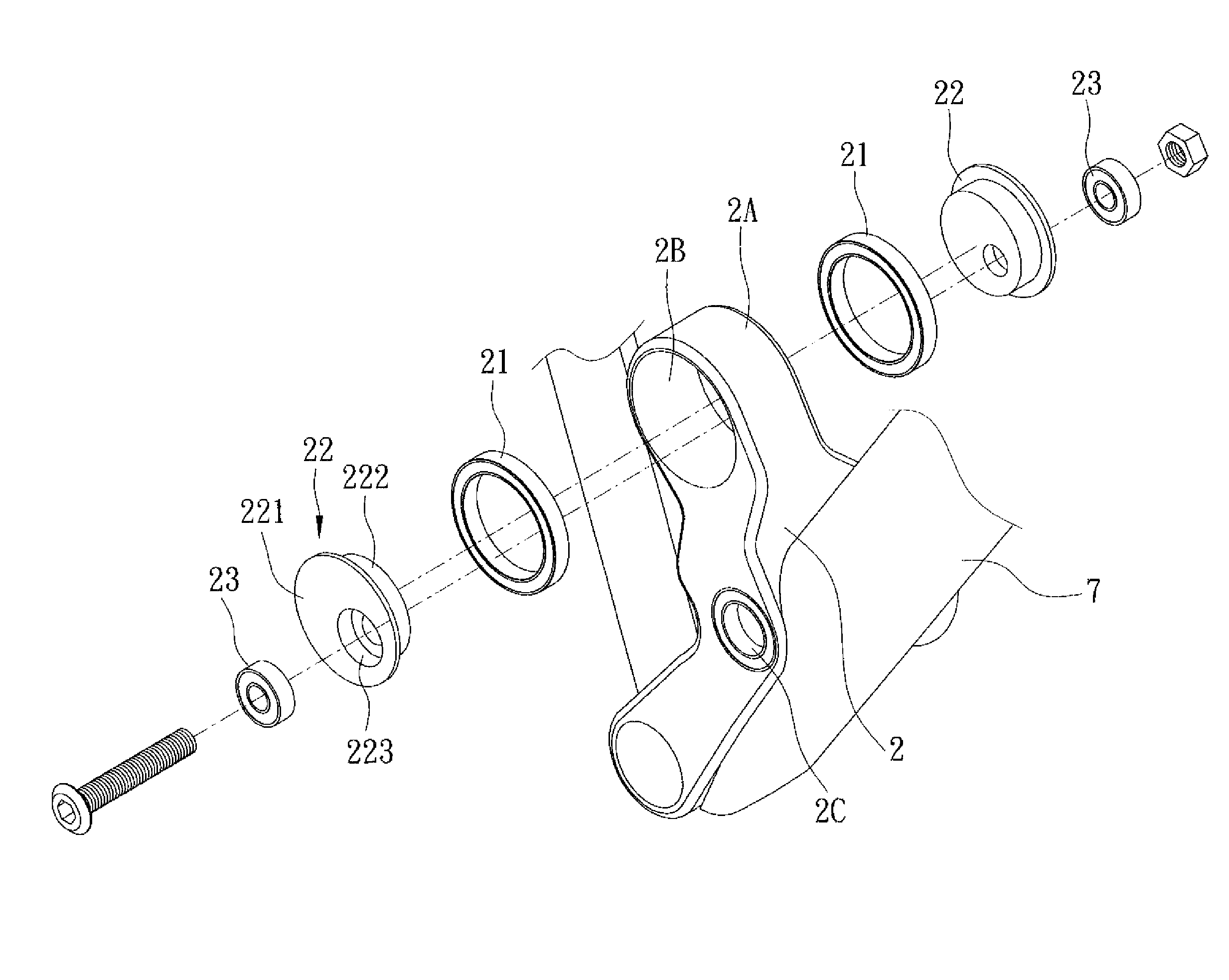 Bicycle rear suspension system