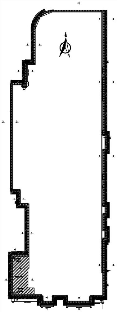 Construction method for stopping underground water of building foundation pit