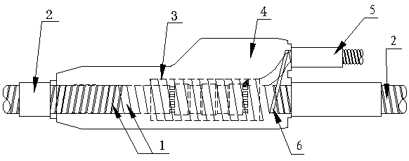 Fireproof cable branch connection structure