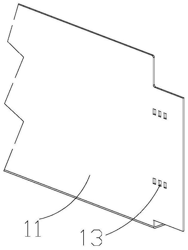 Side plate structure, casing of battery module, and battery module