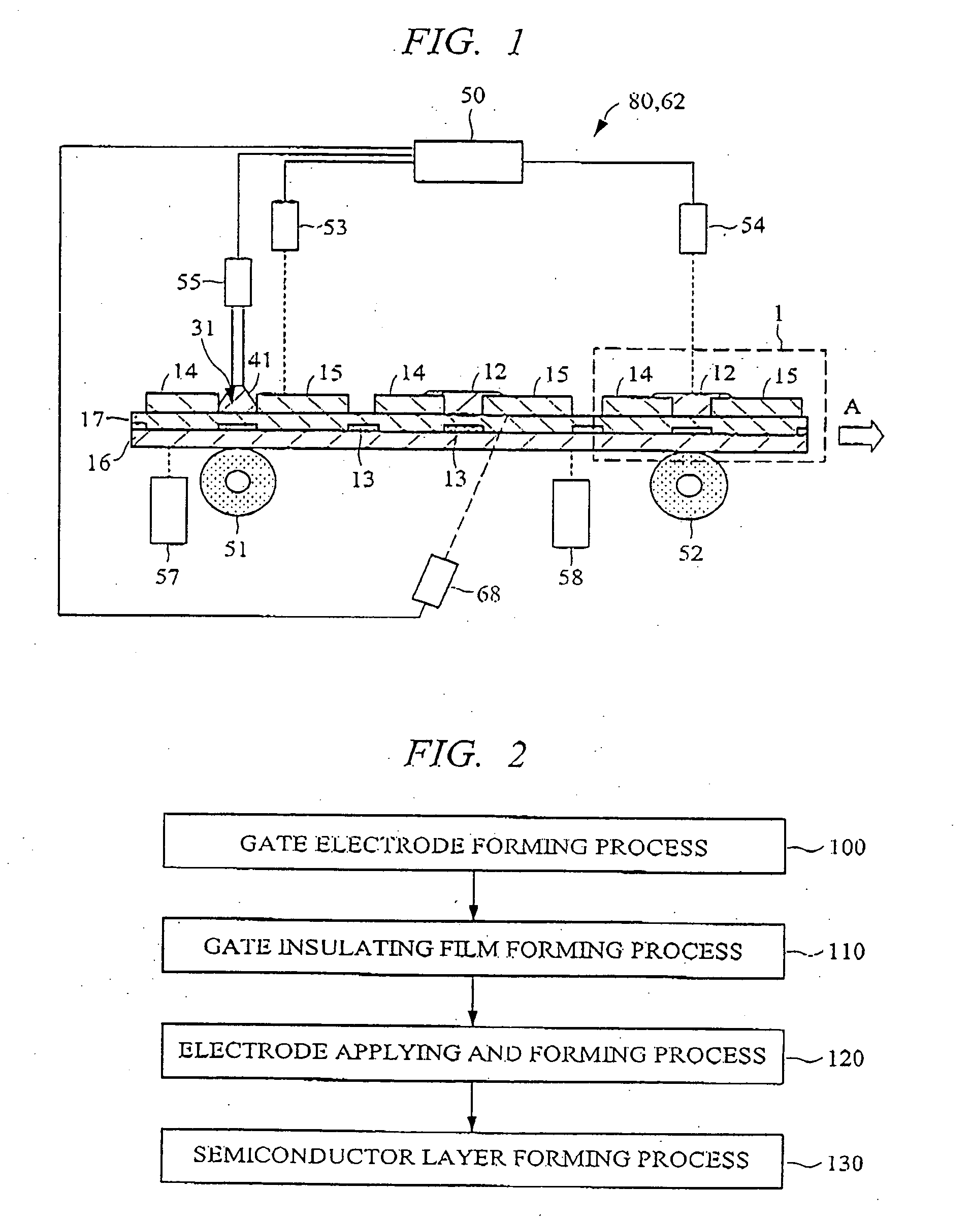 Manufacturing method of organic thin-film transistors and equipment for manufacturing the same