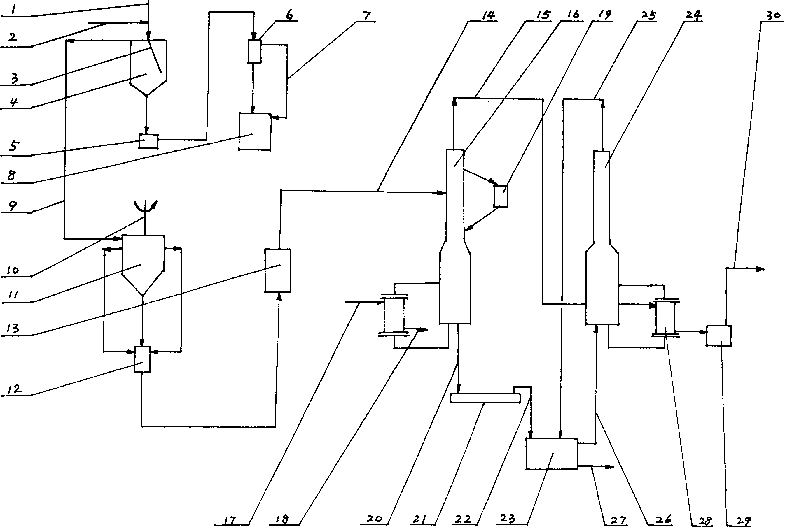 Method for processing kettle-liquid of acrylonitrile quench tower lower portion