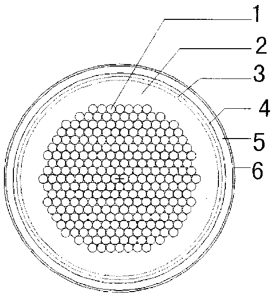Bridge sling wire sealing protection structure and protection method