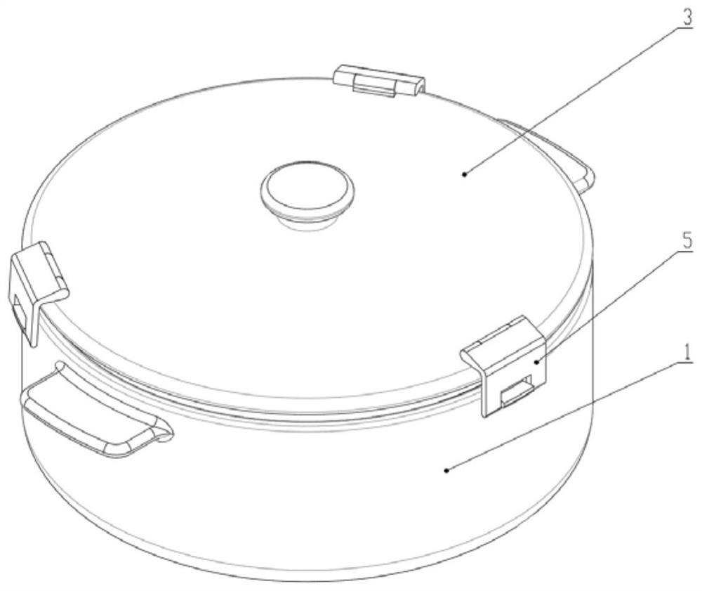 A nutrient-rich aseptic fresh-keeping container