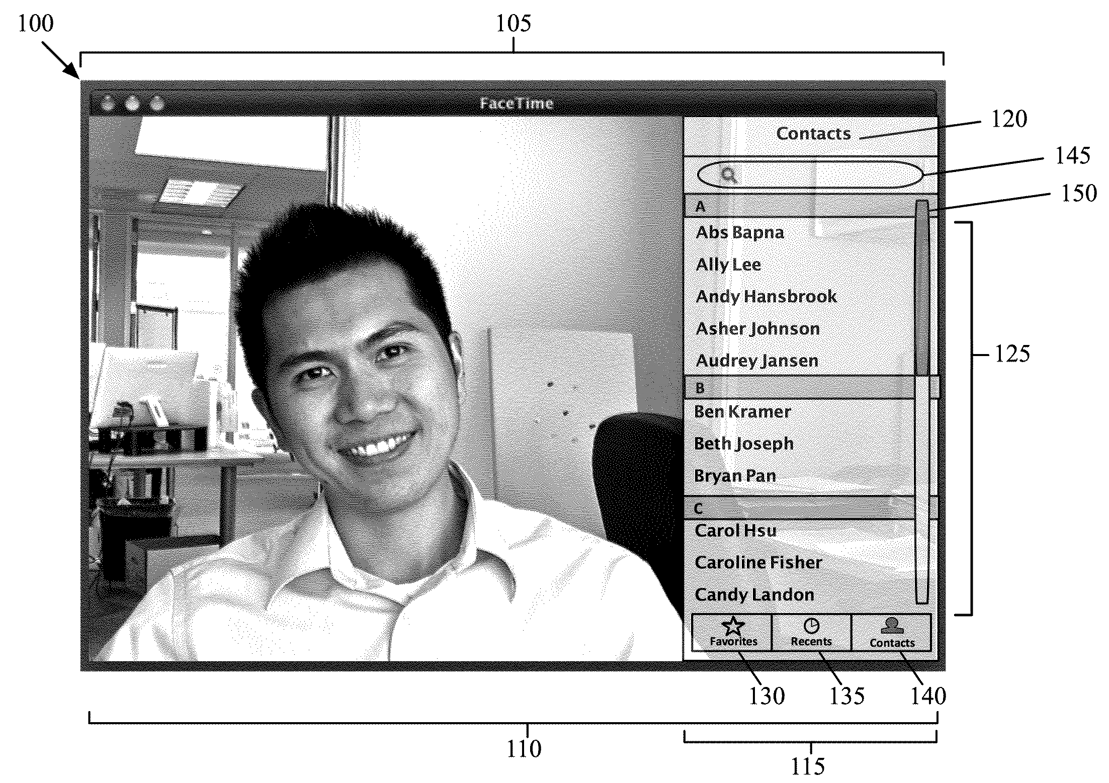 Overlay for a Video Conferencing Application