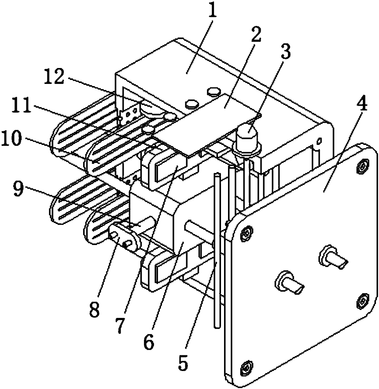 Smart power grid information transmission security protection device and preparing method thereof