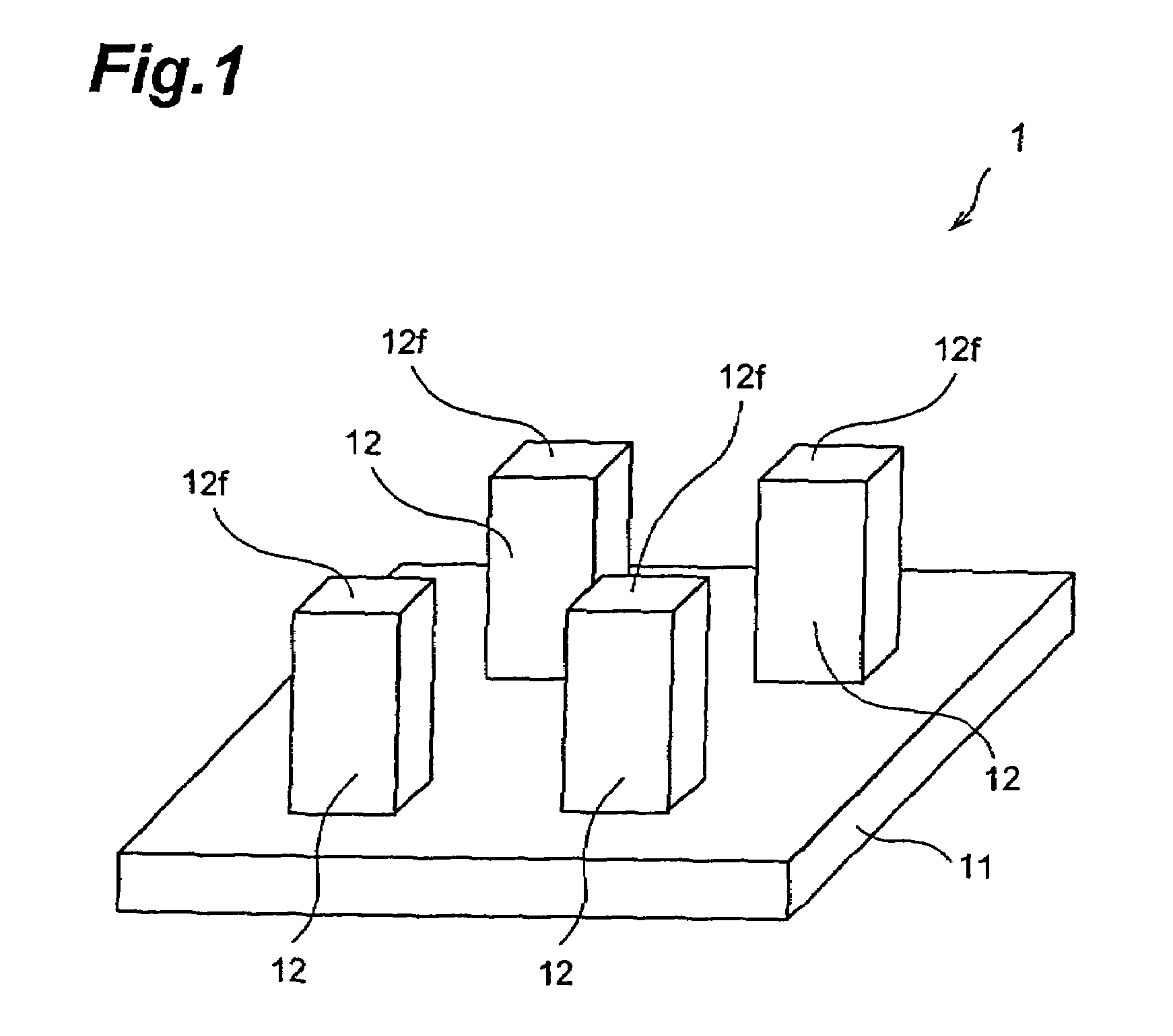 Microfabricated diamond element and method of fabricating microfabricated diamond element