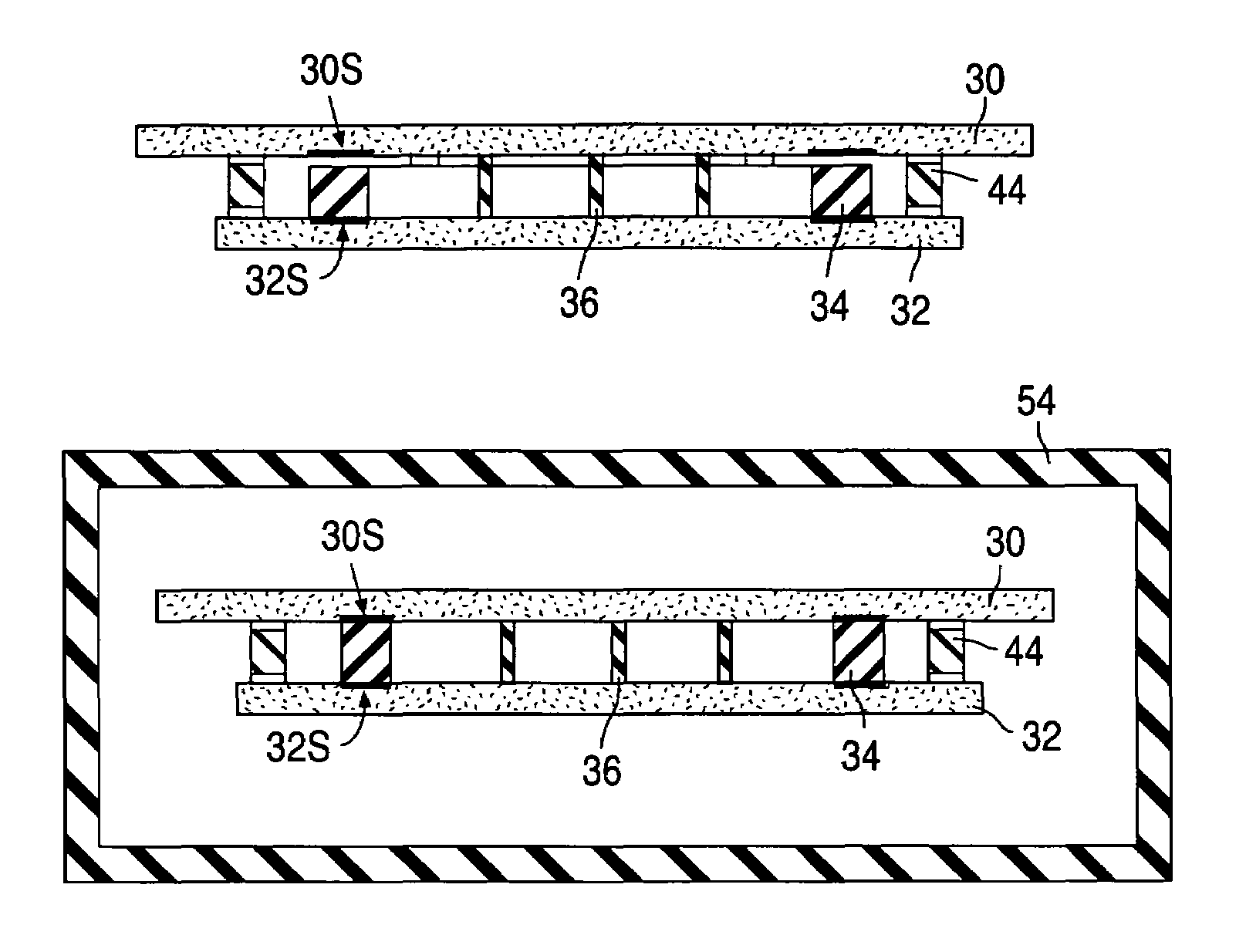 Sealing of flat-panel device