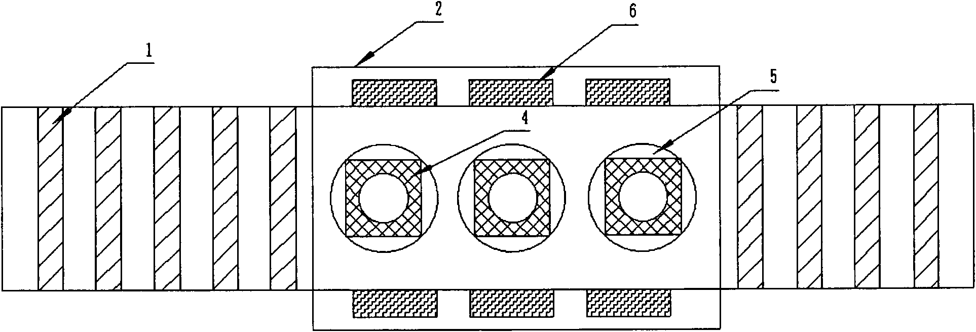 Method and equipment for drying white pattern through microwave in evaporable pattern casting