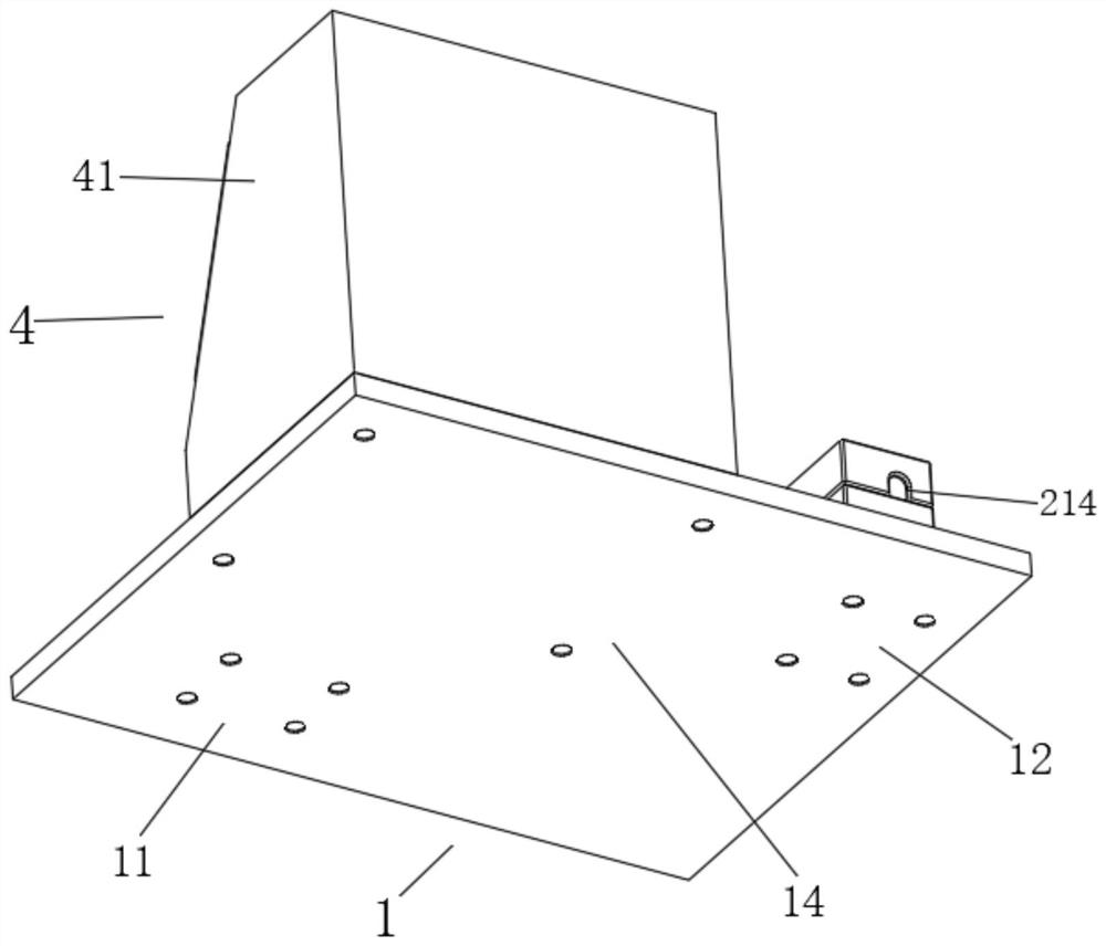 Rapid detection device for arc-shaped magnetic strip