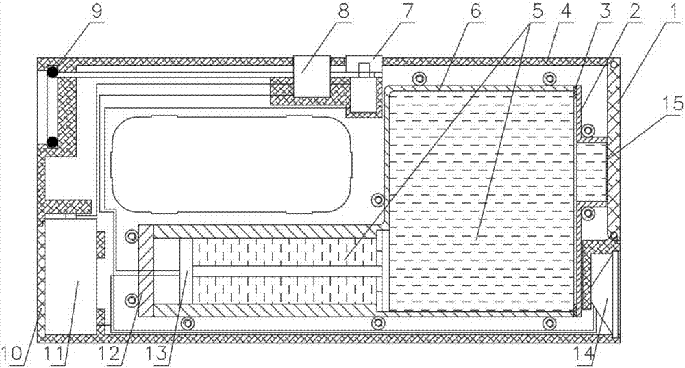 Hand-held water system foam fire extinguishing apparatus without stored pressure and using method thereof