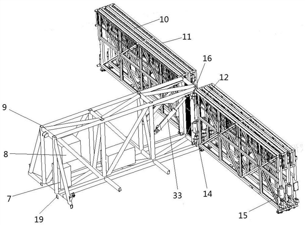 A foldable fully automatic barrier car