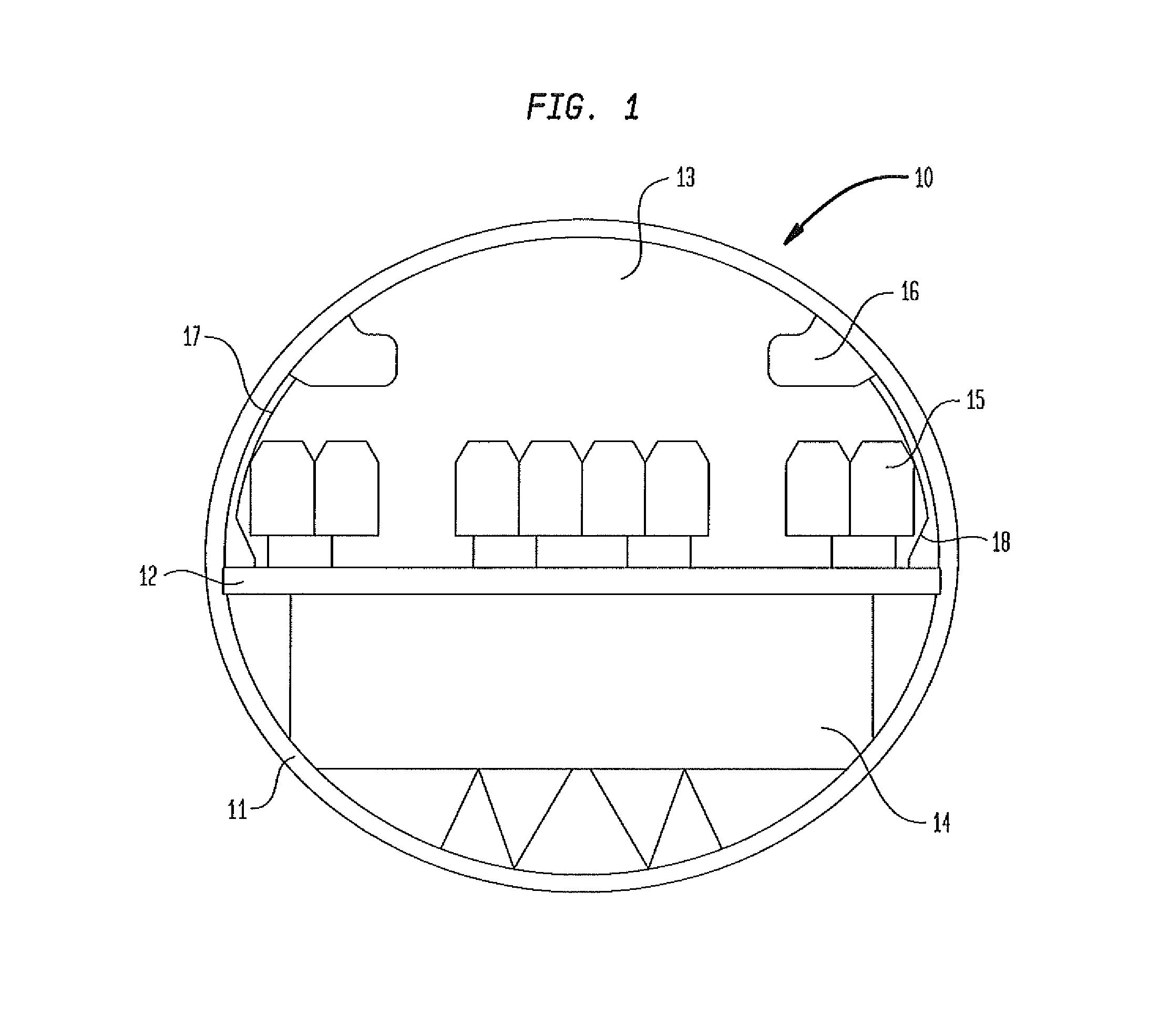 Decompression device for an aircraft