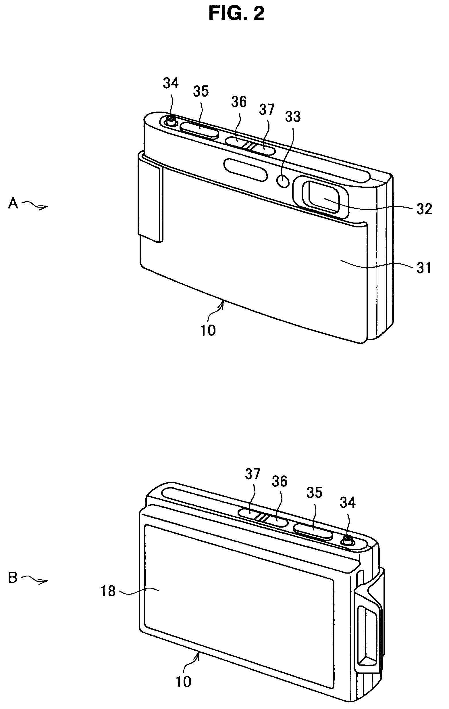 Information processing device, display method and program