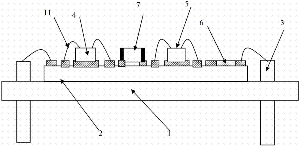 Integration method for high-density thin film hybrid integrated circuit ...