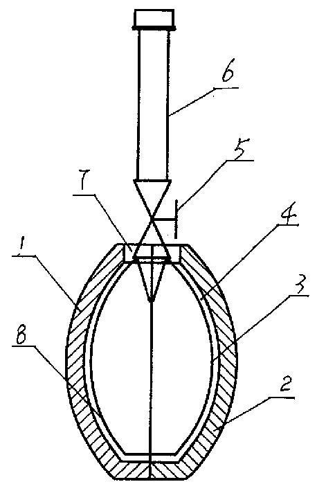 Testis volume measuring meter