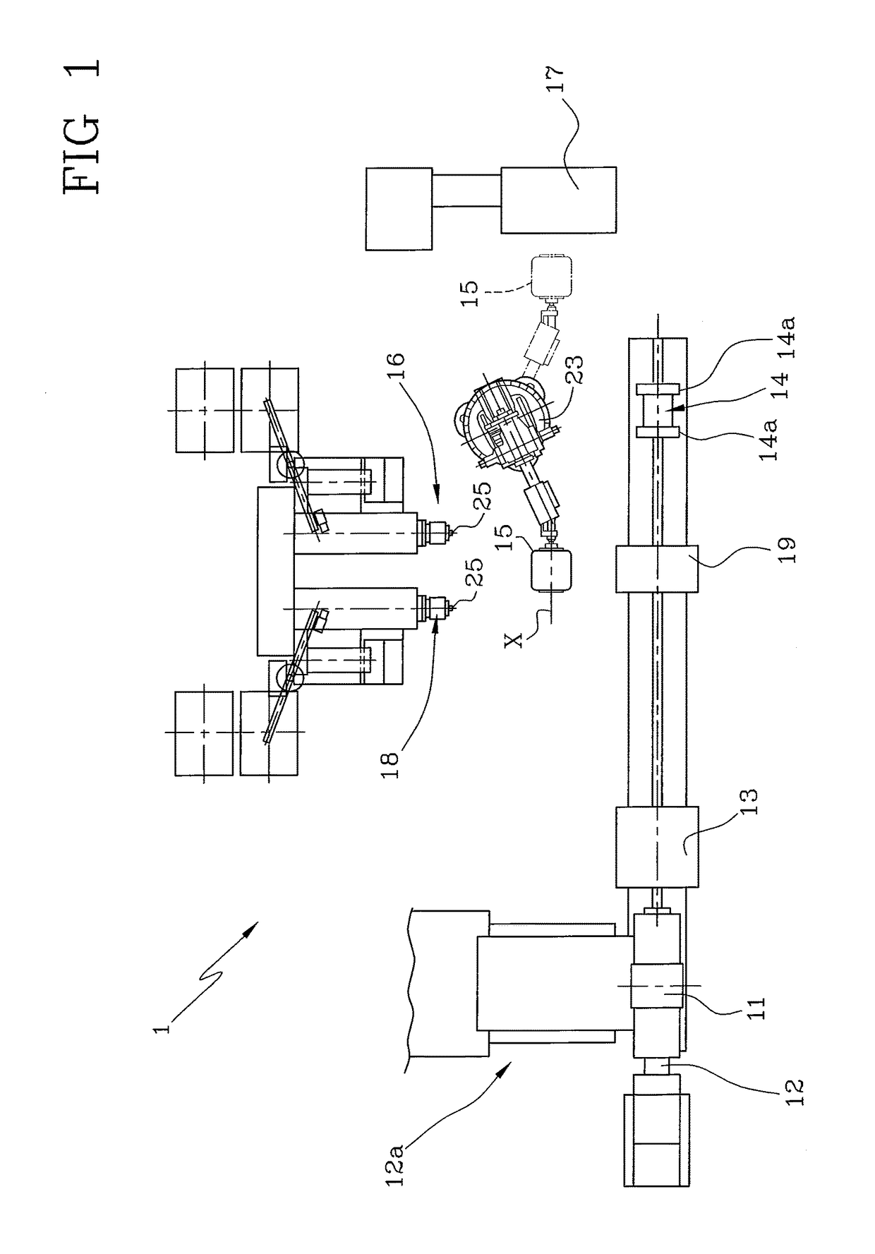 Process for building tyres and tyre obtainable by said process