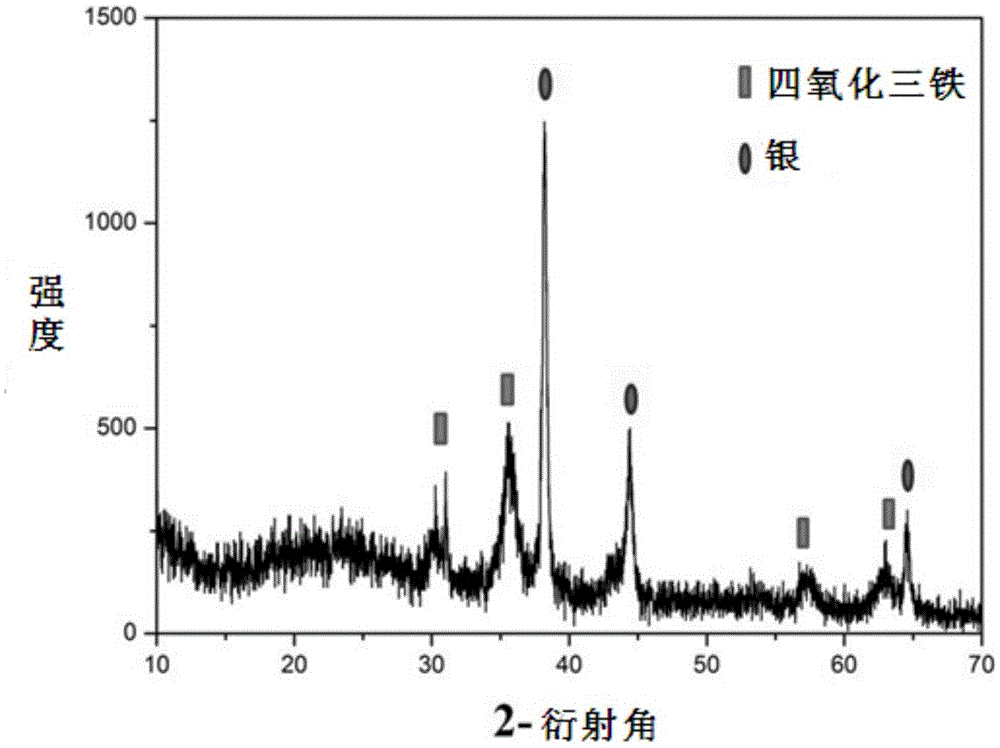 A kind of superparamagnetic iron ferric oxide nanoparticle drug carrier and its preparation method and application