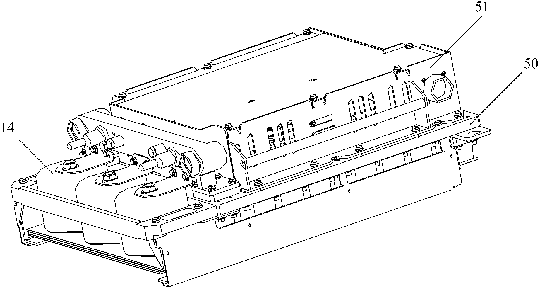 Power inverting module