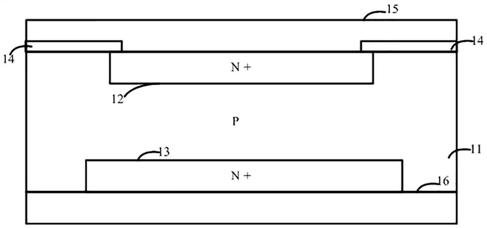 Unidirectional transient suppression diode and preparation process thereof