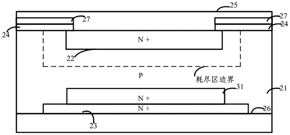 Unidirectional transient suppression diode and preparation process thereof